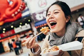 食べたい物がたべられる