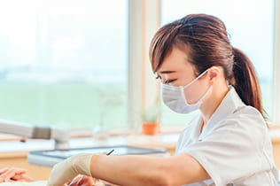 フッ素の塗布